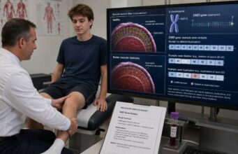 Learn how Becker muscular dystrophy genetic testing detects DMD deletions, duplications, and sequence variants, and what results mean for weakness, heart care, and family risk.