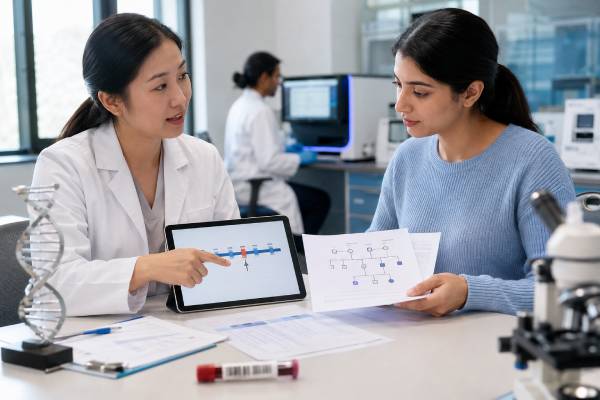 Beta-Thalassemia Genetic Test: HBB Gene Mutations, Carrier Risk, and Results Learn how HBB genetic testing diagnoses beta-thalassemia, identifies carriers, clarifies partner risk, and explains positive, negative, and uncertain results.