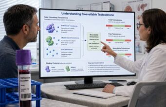 Understand bioavailable testosterone, how SHBG and albumin affect results, causes of high or low levels, testing methods, and safe follow-up steps.
