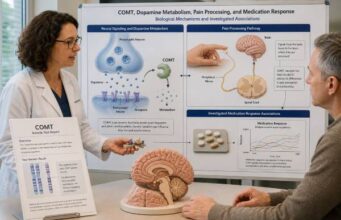 Understand COMT Val158Met results, dopamine metabolism, pain research, medication-response evidence, and why most COMT claims are not clinically actionable.