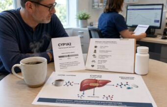 Understand CYP1A2 genetic test results for caffeine and clozapine, including why smoking, inflammation, interactions, and drug levels often matter more.