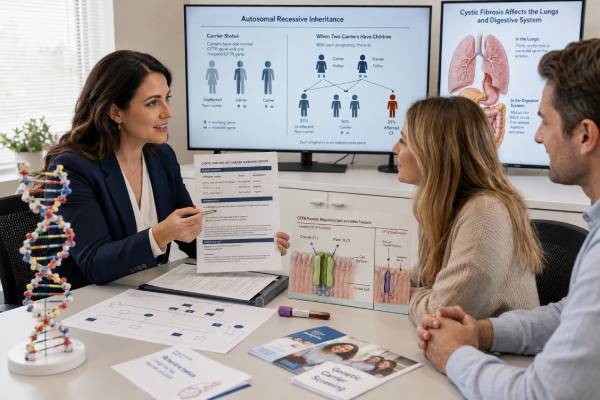 Learn how CFTR carrier testing identifies cystic fibrosis risk, compares panels with sequencing, explains complex variants, and guides partner testing.