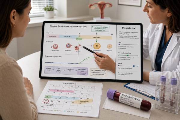 Learn when to schedule a day 21 progesterone test, what levels can confirm ovulation, why low results occur, and why one value cannot grade luteal quality.