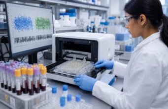 Learn how digital PCR detects rare mutations and measures copy number, including partition counting, detection limits, result units, false signals, and follow-up.