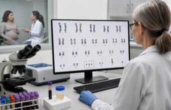 Down Syndrome Genetic Test: Trisomy 21 Screening, Diagnosis, and Results Understand Down syndrome genetic testing, including trisomy 21 screening, CVS and amniocentesis diagnosis, chromosome results, recurrence, and next steps.