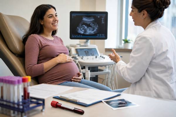 Learn how an estriol (E3) test is used in pregnancy, what low or high uE3 results may mean, and which follow-up tests clarify prenatal screening findings.