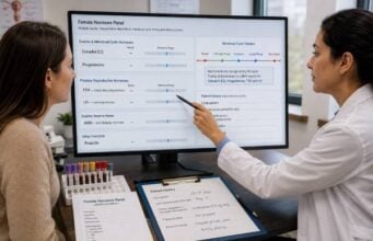 Female Hormone Test Panel: Estradiol, Progesterone, FSH, LH, AMH, Prolactin, and Results Learn how estradiol, progesterone, FSH, LH, AMH, and prolactin are timed and interpreted for periods, ovulation, fertility, ovarian reserve, and menopause concerns.