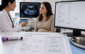 Free Beta-hCG Test: First-Trimester Screening and Results Understand free beta-hCG first-trimester screening, MoM values, high and low results, trisomy risk calculations, and follow-up testing options.