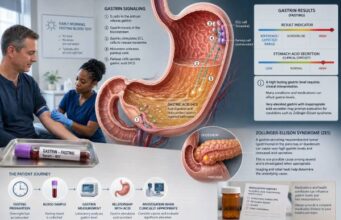 Learn why a gastrin blood test is ordered, how PPIs and stomach acid affect results, and when high levels may suggest Zollinger-Ellison syndrome or low acid.