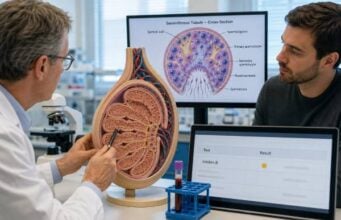 Learn what a gynecomastia hormone panel measures, how testosterone, estradiol, LH, hCG, and prolactin patterns are interpreted, and when imaging or urgent assessment is needed.