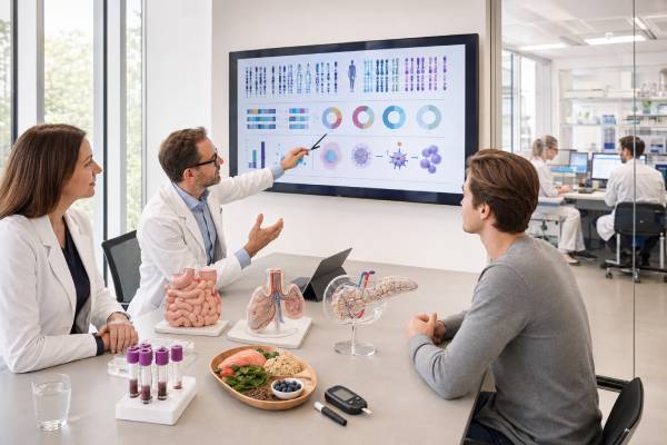 Learn how HLA-DQB1 test results relate to type 1 diabetes, celiac disease, DQ2/DQ8 haplotypes, narcolepsy risk, testing methods, and follow-up.