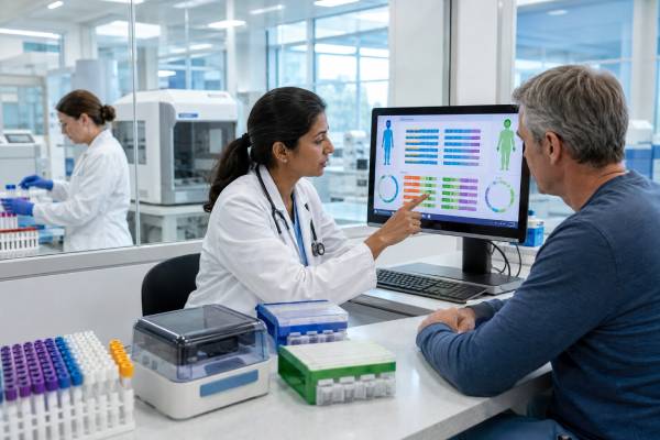 Understand HLA typing methods, allele names, resolution, transplant matching, disease associations, drug-reaction risk, specimen issues, and result interpretation.