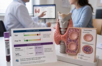 Hashimoto Thyroiditis Blood Test Panel: TSH, Free T4, TPOAb, TgAb, and Results Understand the Hashimoto thyroiditis panel, including TSH, free T4, TPOAb, and TgAb patterns, what positive antibodies mean, and when treatment is needed.
