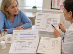 Learn how estradiol, progesterone, and testosterone are monitored during HRT, when blood tests help, how results are interpreted, and which warning signs need follow-up.