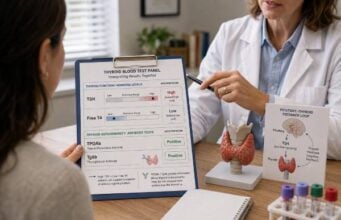 Hypothyroidism Blood Test Panel: High TSH, Free T4, TPOAb, TgAb, and Results Learn how high TSH, low or normal free T4, TPOAb, and TgAb results identify hypothyroidism, Hashimoto thyroiditis, treatment needs, and follow-up.