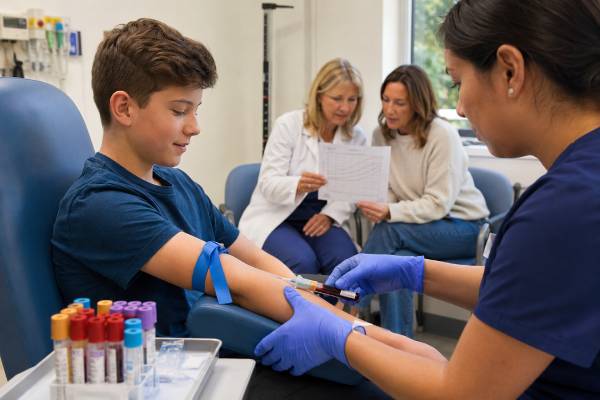 IGF-Binding Protein 3 (IGFBP-3) Test: Growth Hormone Function and Results Learn how the IGFBP-3 blood test reflects growth hormone function, why levels may be low or high, how pediatric ranges change, and what follow-up results mean.