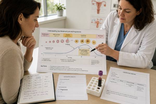 Understand luteal phase defect testing, when to check progesterone after ovulation, what results may mean, and which follow-up tests and treatments are useful.