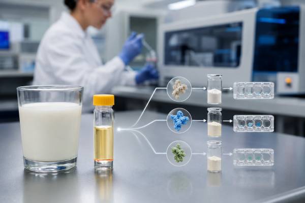Milk Component IgE Test Casein, Whey Proteins, Allergy Risk, and Meaning Learn how casein, alpha-lactalbumin, and beta-lactoglobulin IgE results relate to cow’s milk allergy, baked-milk tolerance, oral food challenges, and follow-up testing.