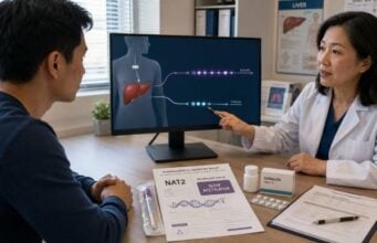 Learn how NAT2 testing identifies slow, intermediate, or rapid isoniazid acetylator status, what the result may mean for TB treatment and toxicity, and why specialist monitoring remains essential.