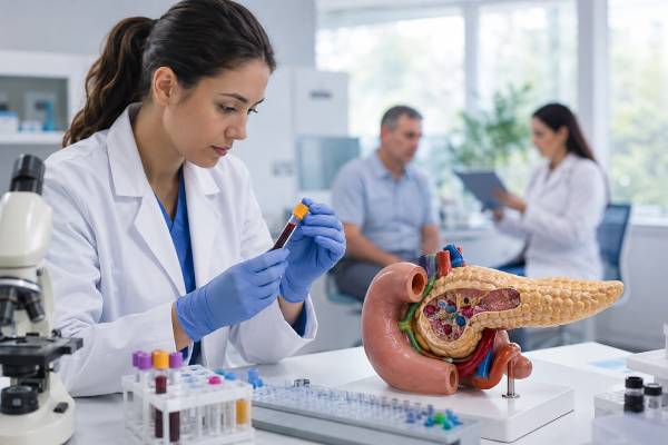 Pancreatic Polypeptide Test: High Levels, Pancreatic Function, and Results Learn what a pancreatic polypeptide test measures, why levels may be high, how fasting and age affect results, and when tumor or vagal-function follow-up is appropriate.