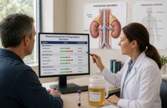 Learn how a pheochromocytoma and paraganglioma panel uses plasma or urine metanephrines, normetanephrine, catecholamines, and controlled collection to interpret abnormal results.