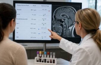 Pituitary Tumor Hormone Panel: Prolactin, ACTH, GH, IGF-1, TSH, LH, FSH, and Results Learn how a pituitary tumor hormone panel evaluates prolactin, ACTH, cortisol, GH, IGF-1, TSH, LH, and FSH for secreting tumors, deficiencies, and mass effects.