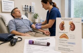 Learn what a high plasma normetanephrine result means, why supine rest matters, common false-positive causes, when clonidine testing is used, and how PPGL evaluation proceeds.