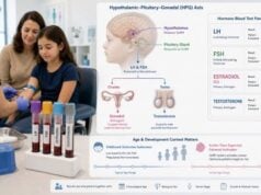 Precocious Puberty Hormone Test Panel: LH, FSH, Estradiol, Testosterone, and Results Learn how LH, FSH, estradiol, and testosterone are used to distinguish central from peripheral precocious puberty and what testing, imaging, and follow-up may involve.