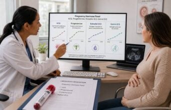 Understand hCG, progesterone, estradiol, and estriol pregnancy tests, what results can show, treatment effects, and when ultrasound or other testing is more useful.