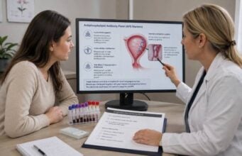 Learn which APS markers are included in recurrent pregnancy loss testing, how positive and negative patterns are interpreted, why 12-week confirmation matters, and how results may guide a future pregnancy.