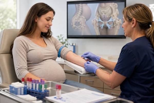 Learn what a relaxin blood test measures in pregnancy, why routine testing is uncommon, how pelvic changes are assessed, and what low or high research results may mean.