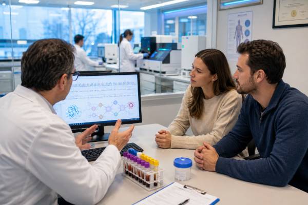 Learn how SCID genetic testing identifies immune deficiency genes, explains positive, negative, carrier, and VUS results, and guides urgent treatment and family testing.