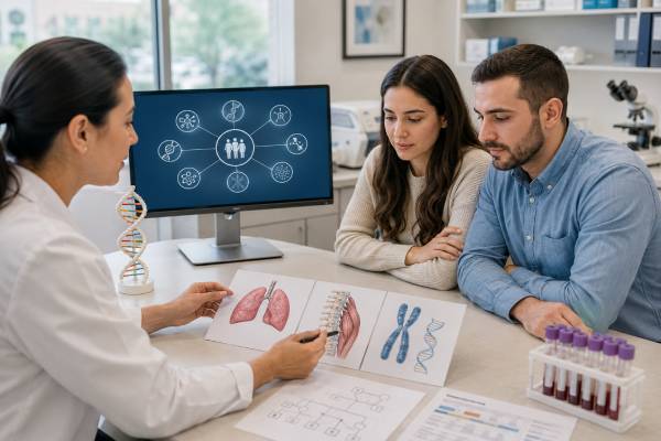 Standard Carrier Screening Panel: Cystic Fibrosis, SMA, Fragile X, and Results Understand standard carrier screening for cystic fibrosis, SMA, and Fragile X, including test methods, result categories, residual risk, partner testing, and reproductive follow-up.