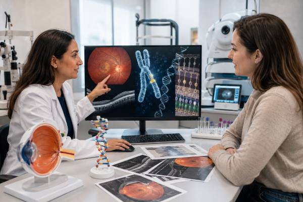 Learn how ABCA4 genetic testing confirms Stargardt disease, how to interpret two variants, one variant, VUS, negative results, phase, prognosis, and family risk.