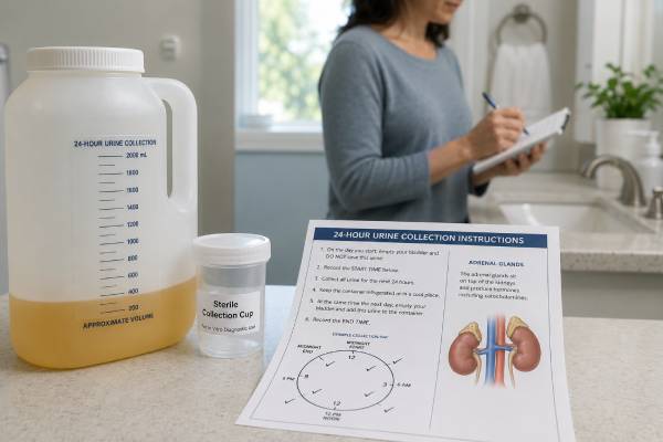 Urine Catecholamines Test: Adrenal Tumor Screening and Results Learn how a 24-hour urine catecholamines test measures epinephrine, norepinephrine, and dopamine, why collection quality matters, and when metanephrine testing is preferred.
