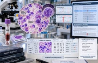 Learn what an ASXL1 mutation test means in AML, MDS, CMML, MPNs, and clonal hematopoiesis, including prognosis, VAF, and risk interpretation.