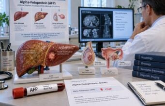 Alpha-Fetoprotein (AFP) Blood Test: High Levels, Liver Disease, Liver Cancer, and Germ Cell Tumors Learn what an AFP blood test measures, why AFP rises in liver disease, hepatocellular carcinoma, and germ cell tumors, and how normal ranges and trends guide follow-up.