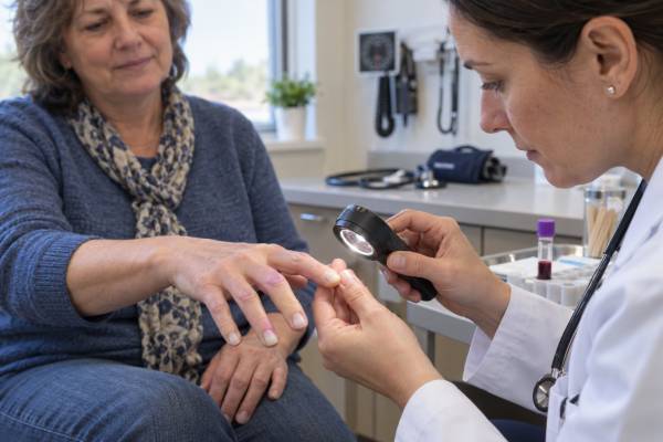 Understand what a positive anti-centromere antibody test means, its link to limited scleroderma and CREST, and the heart, lung, and vascular follow-up that may be needed.
