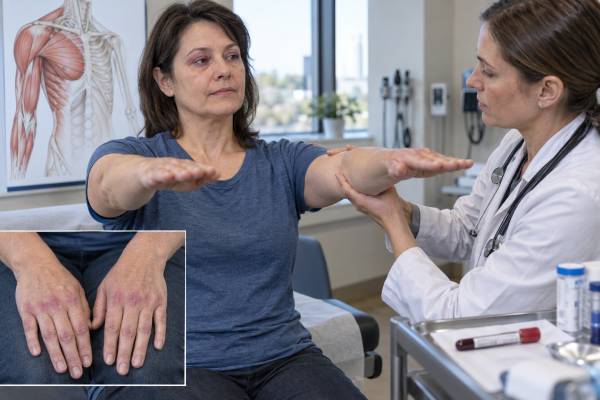 Understand what a positive anti-Mi-2 antibody test means, how it supports dermatomyositis diagnosis, typical skin and muscle findings, test limitations, treatment, and follow-up.