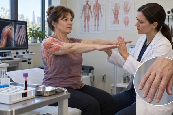 Learn what a positive anti-PM/Scl antibody test means, including myositis–scleroderma overlap, PM/Scl-75 and PM/Scl-100, lung disease, weakness, testing limits, and follow-up.