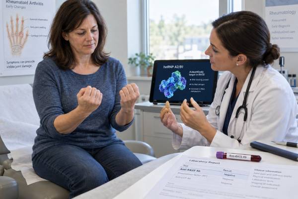 Anti-RA33 Antibody Test: Rheumatoid Arthritis Marker, Early Disease, and Meaning Understand the anti-RA33 antibody test, including what it measures, positive and negative results, diagnostic limits, rheumatoid arthritis risk, and appropriate follow-up.