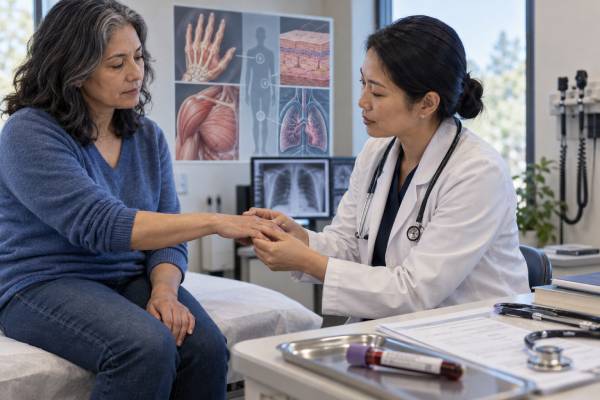 Understand what a positive anti-RNP antibody test means in MCTD, lupus, and overlap disease, including assay limits, lung risks, follow-up tests, and next steps.