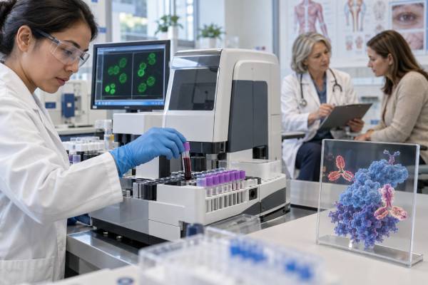 Understand what a positive anti-Ro60 antibody test means for lupus, Sjögren syndrome, photosensitive skin disease, pregnancy risk, and follow-up testing.