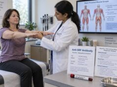 Understand what a positive anti-SRP antibody test means, how it identifies immune-mediated necrotizing myopathy, and which symptoms and follow-up tests matter.