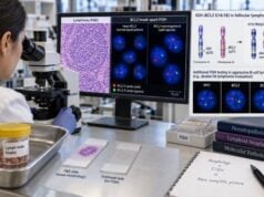 BCL2 Rearrangement Test: Follicular Lymphoma, Double-Hit Lymphoma, and FISH Result Learn what a BCL2 rearrangement FISH test means in follicular lymphoma, how t(14;18) is interpreted, and how MYC plus BCL2 defines double-hit disease.