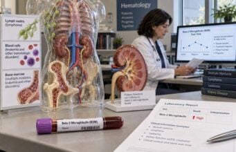 Beta-2 Microglobulin Blood Test: Myeloma, Lymphoma, Leukemia, Kidney Function, and Prognosis Learn how beta-2 microglobulin is used in myeloma, lymphoma, and leukemia, why kidney function raises B2M, and how staging thresholds and trends are interpreted.