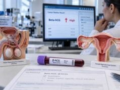 Beta-hCG Tumor Marker Test: Testicular Cancer, Ovarian Germ Cell Tumors, and High Levels Learn how beta-hCG is used in testicular and ovarian germ cell tumors, what high levels can mean, and why pregnancy, false positives, and marker trends matter.