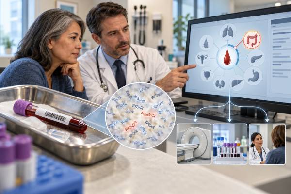 Blood-Based Multi-Cancer Early Detection Test: Cancer Signals, Screening, and Follow-Up Learn how blood-based multi-cancer early detection tests find cancer signals, what positive and negative results mean, and what follow-up may involve.