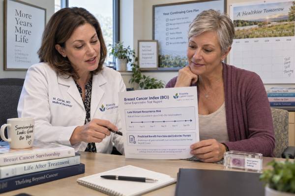 Breast Cancer Index Test: Late Recurrence Risk and Hormone Therapy Benefit Score Breast Cancer Index explained: late distant-recurrence risk, BCI H/I High or Low results, extended hormone therapy benefit, limits, and next steps.