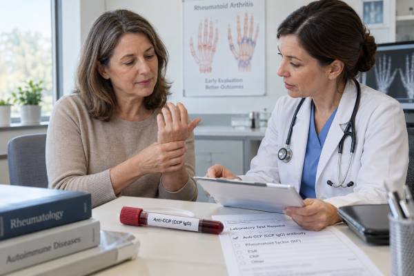 CCP IgG Antibody Test: Rheumatoid Arthritis Risk, Early Diagnosis, and Meaning
